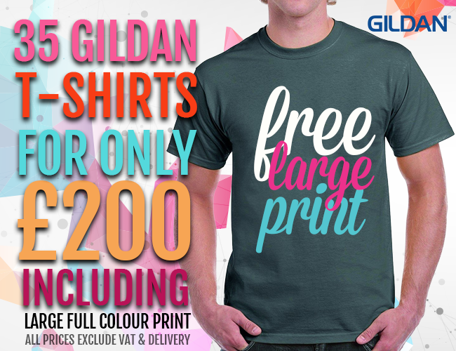 Krowmark's tweet photo. EXCLUSIVE CALL TO ORDER  ON 0808 164 5682 - Get 35 Gildan Softstyle T-Shirts  GD01 Including large full-colour print for only £200 ex VAT (that's only £5.71 per shirt including print - SAVING £27 ex VAT). Get them quick offer ends 20th March.

Shop Now: https://t.co/4XTKW9X66d https://t.co/LD4Mk2MFrh