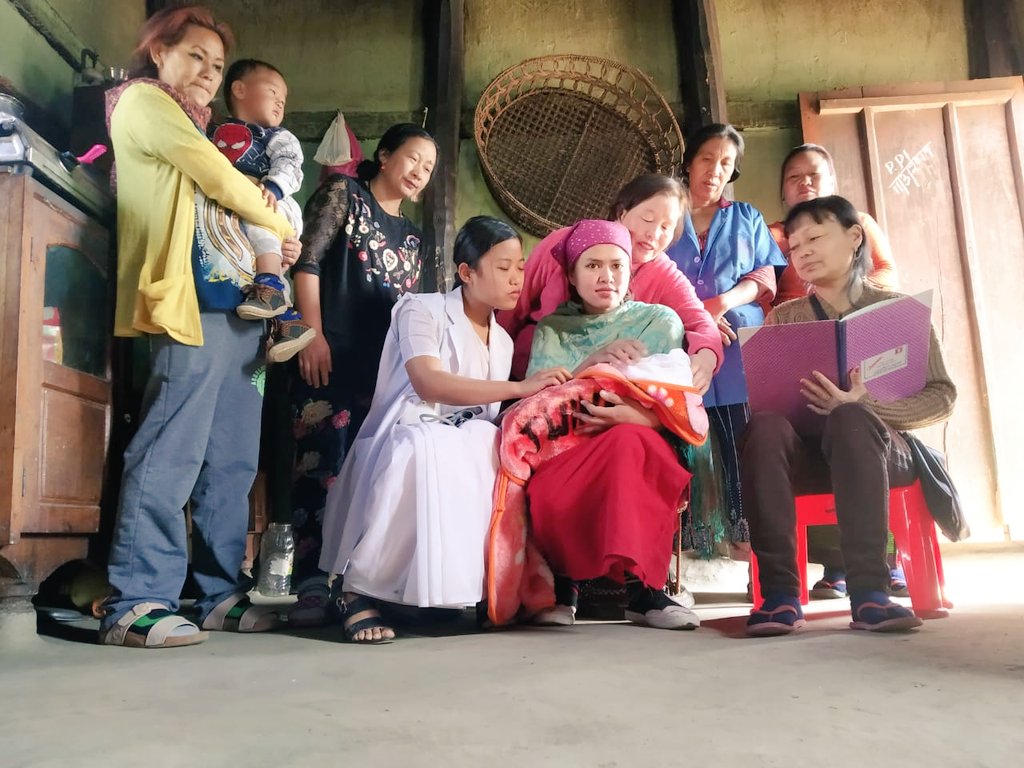 PKangpokpi's tweet photo. Home Visit carried out by AWWs, ASHAs and ANMs to beneficiaries spreading messages on importance of hygiene and sanitation at home.
#PoshanPakhwada2020
@MinistryWCD @MoHFW_INDIA @tini_tatatrusts @SPreraks @SPreraksNE @POSHAN_Official @ManipurPoshan @BanteeKonthouj1 @Vumlunmang https://t.co/7YshSucAGm