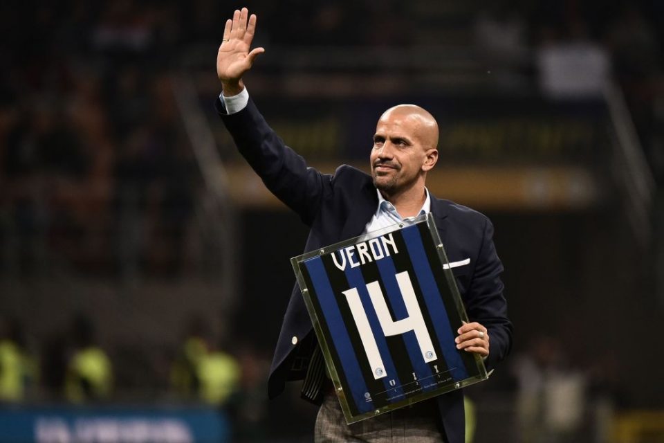 Photo Inter Wish Juan Sebastian Veron A Happy Birthday   