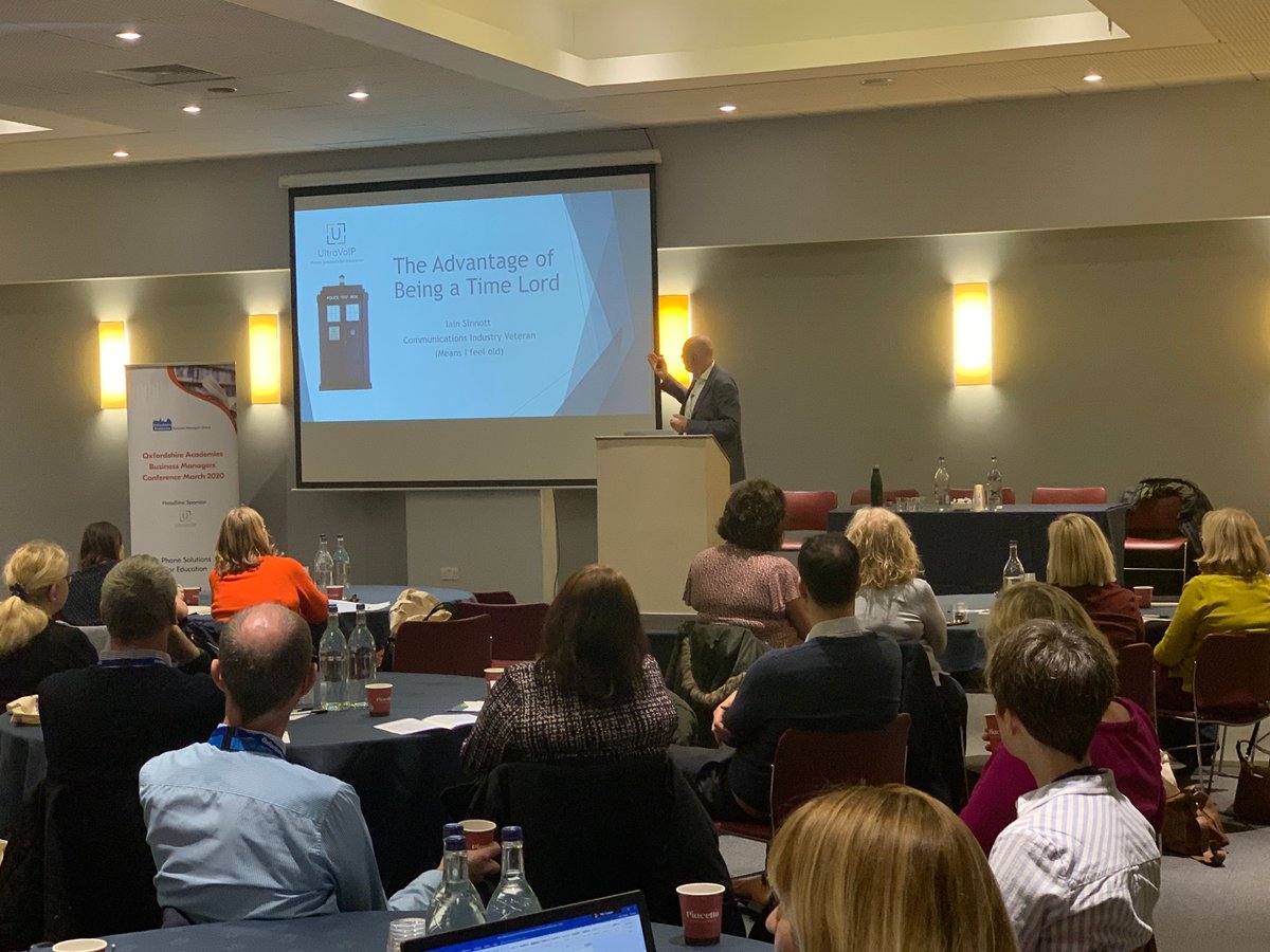 Leverstockltd's tweet photo. What an engaging audience we have at @oabmg_oxon @KassamStadiumCE for our headline sponsors UltraVoIP presentation. There's a great line up of speakers including  @drewpovey and @TanyaArkle of @ESFAgov https://t.co/dlLBdyo9oO