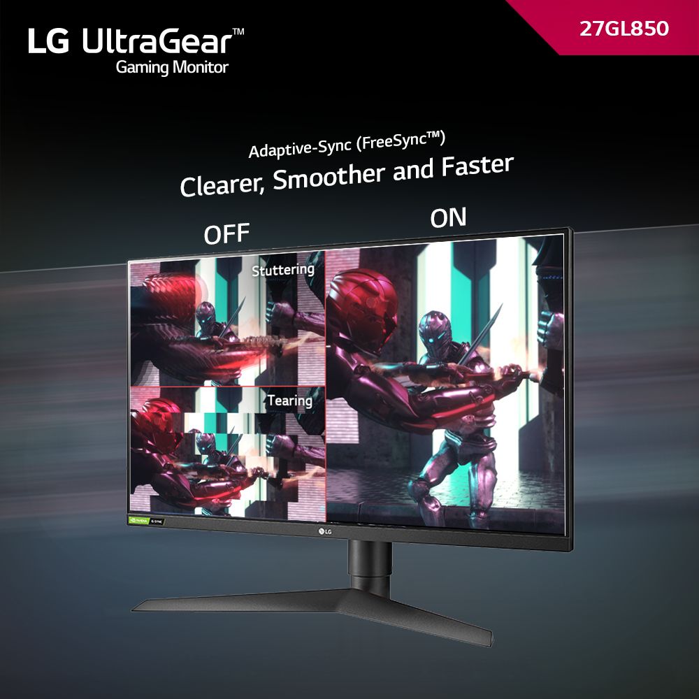 lgeindonesia's tweet photo. LG UltraGear Gaming Monitor 27GL850-B dengan Teknologi Adaptive-Sync (FreeSync™) akan membuat kamu merasakan pergerakan yang lancar dan halus saat bermain game resolusi tinggi yang memerlukan reaksi cepat. https://t.co/bx0KVtCPwy
#LGUltraGearGamingMonitor #LGUltraGear #27GL850 https://t.co/HH3o3J0991