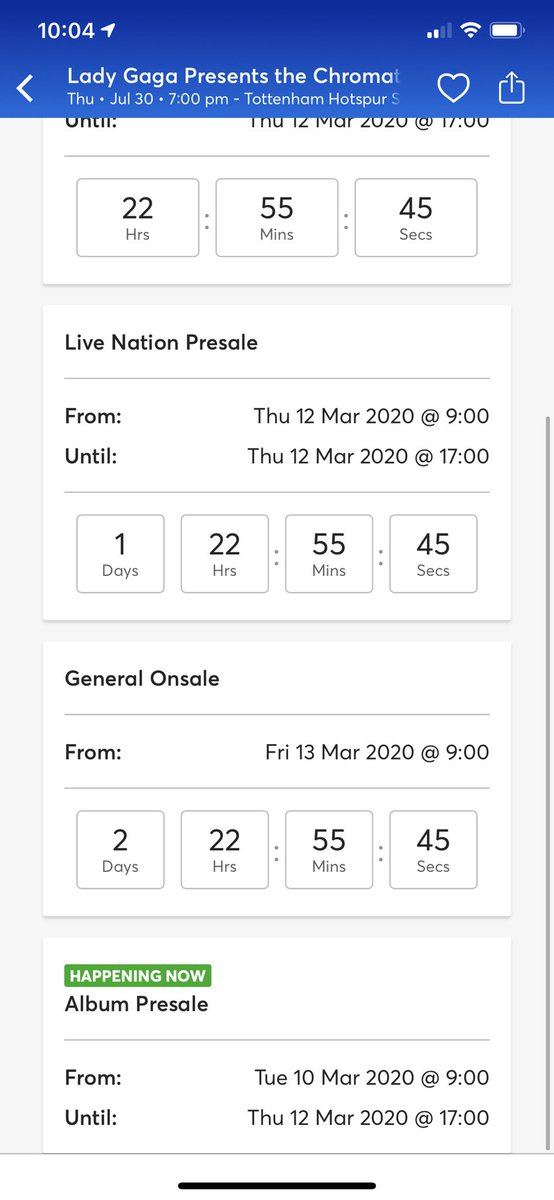 Been trying since 9 an now <a href="/TicketmasterUK/">ticketmasteruk</a> has done this?? <a href="/ladygaga/">Lady Gaga</a> anyone else any trouble? #ladygagalondon