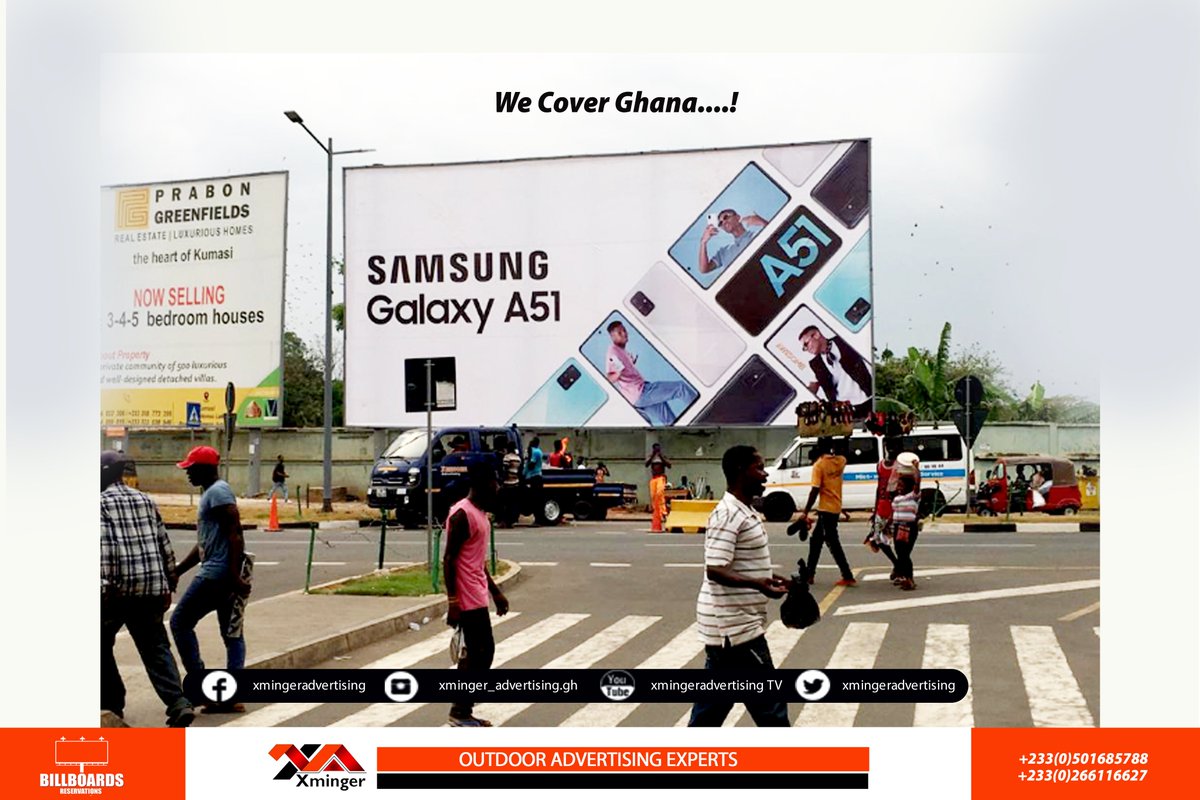 XmingerAd's tweet photo. When it comes to the best #traffic #locations for your #advertisement. Choose no other than Xminger Billboards
#RENT YOUR BILLBOARDS FROM US

Billboard location: #kumasiZoo #NewKejetia
contact: 050 168 5788, (+233) 266 116 627 https://t.co/zqEAwSBbKr