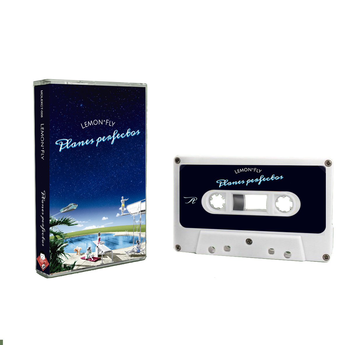 Ya está disponible la preventa de "Planes Perfectos" edición limitada en cassette blanco, desde la web del sello mexicano <a href="/molecularecords/">Molécula Records</a> 👉molecularecords.net/kct008.php?fbc…