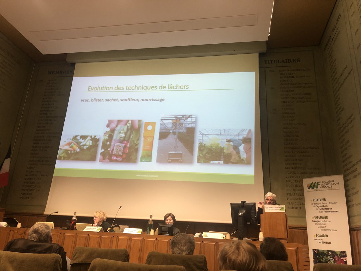 a_roux84's tweet photo. Colloque organisé par #AEHA dans les locaux de @AcademieAgri. ➡️de belles innovations en lutte biologique avec les #macroorganismes par Anne-Isabelle Laccordaire.
#PlantHealth #SantédesVégétaux #IYPH2020 #onehealth #agriculture https://t.co/vlSEONmAs5