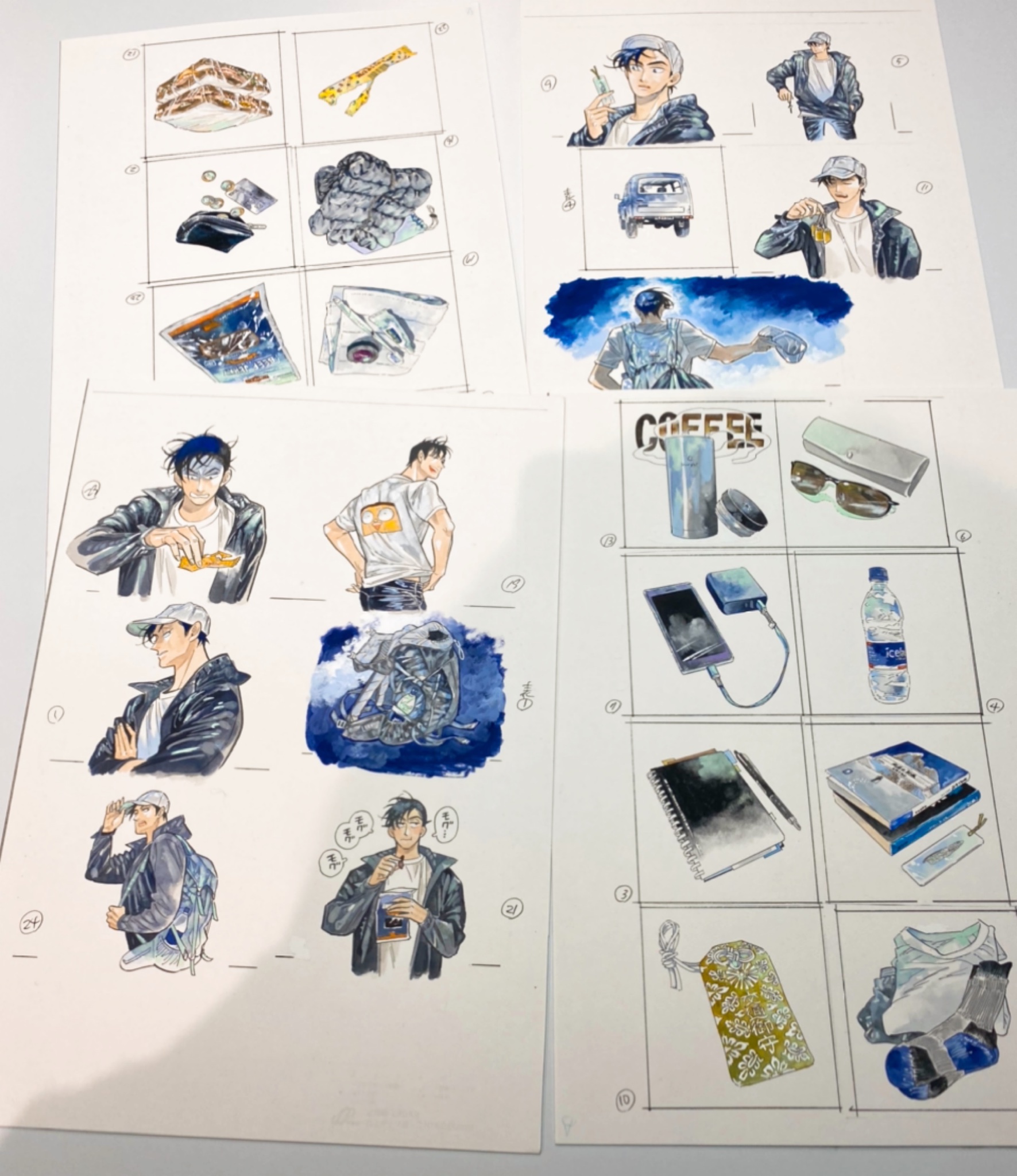 ハルタ ハルタ豆文庫情報 入江亜季 北北西に曇と往け の豆本内容をご紹介 慧くんの リュックの中身 を全部見せ 旅の必需品や愛用している道具などを フルカラーで大公開 慧くんのこだわりがわかります 豆本の詳細はこちら T Co