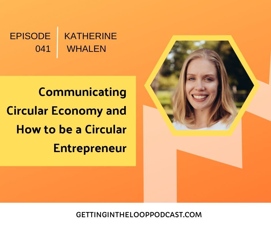 It’s official! I’m now Dr. Whalen and today we’re celebrating on the podcast by mixing things up a bit from our normal interviews. I'm sharing the talk with you as I hope it will inspire you in how you communicate circular economy. Listen: bit.ly/LOOP041