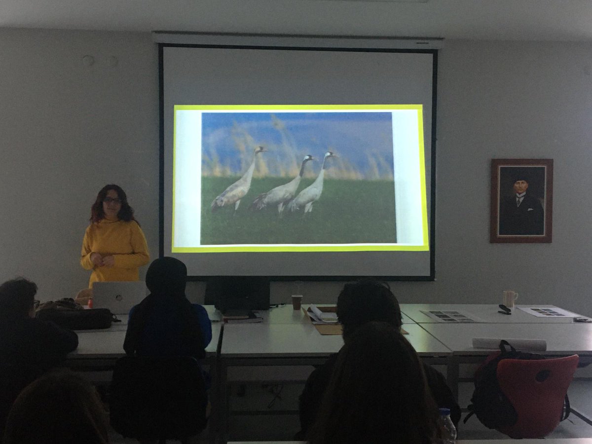 dogaarastirma's tweet photo. Doğa Araştırmaları Derneği'nden Güler Bozok, bugün Başkent Üniversitesi Güzel Sanatlar Tasarım ve Mimarlık Fakültesi "Çizgi Film ve Animasyon Bölümü" öğrencileriyle biraraya geldi. Alanlarında kuş animasyonu yapacak öğrencilere sunum yapıldı.
@baskentunv 
#kuşanimasyonu
#kuşlar https://t.co/fpW7ZH7C6I