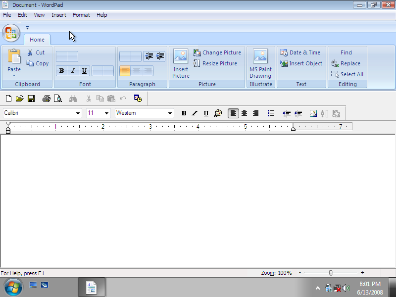 word pad windows 7 word pad windows 7