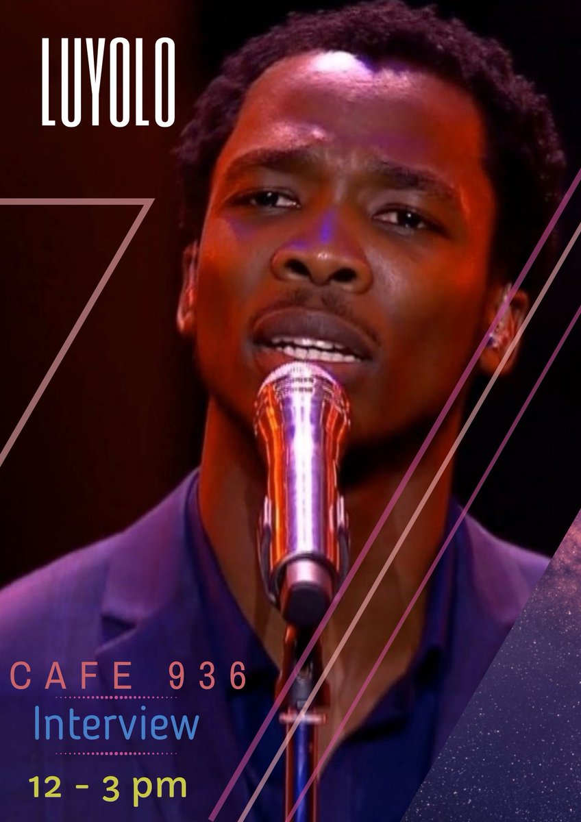 TshwaneFm936's tweet photo. Catch #luyolo live on #cafe936 with @misspeteke from 12 - 3 pm on @TshwaneFm936 https://t.co/xjNAcutH97
