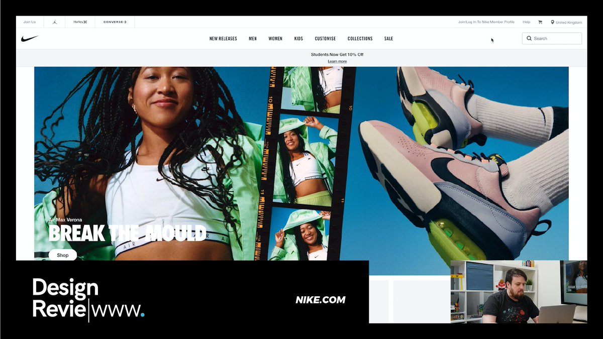 nike website down