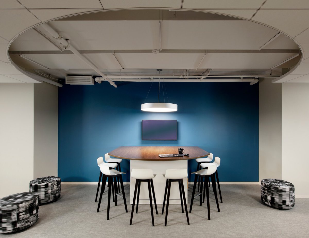 “#Design is a fundamental human activity...I believe in doing what works as circumstances change,” says #MaggieMacnab. That’s how DBI designs for flexibility: spaces that expand or contract, workplaces that inspire collaboration or focus. #Architect #InteriorDesign #WomenInDesign