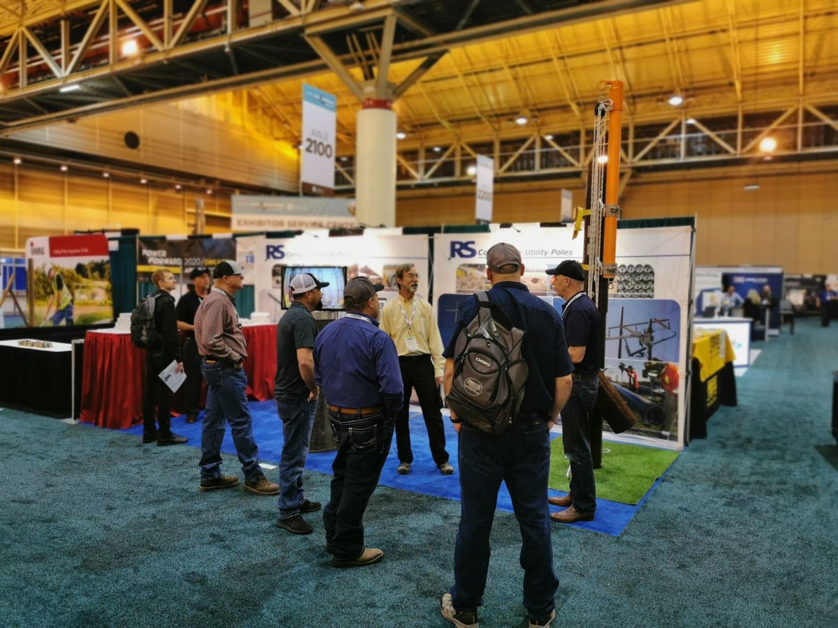 RSpoles's tweet photo. Thank you to everyone who stopped by the RS booth at the TechAdvantage Expo in New Orleans.    

#RSpoles #transmission #distribution #energy #power #TandD #Infastructureforlife #Utilities #Electric https://t.co/oBVLBUme5E