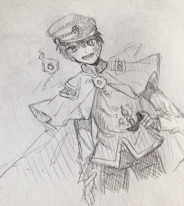 課題やりながら描いた(おい
花子くん描くの1年ぶりくらい…?? 
