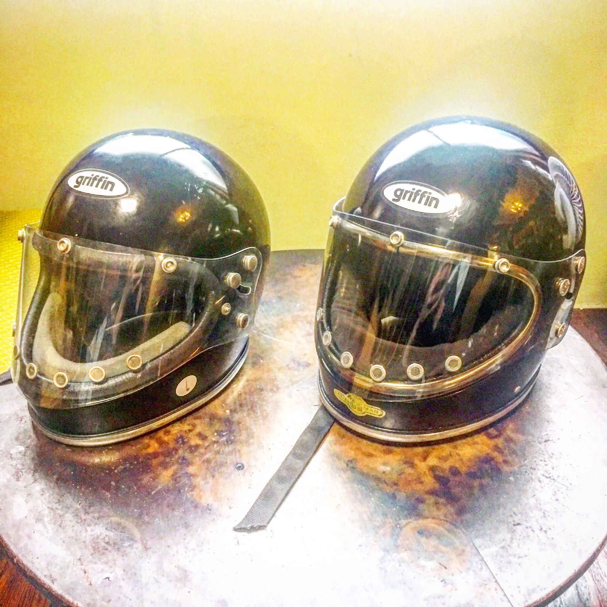 英国製 Griffin クラブマン ビンテージヘルメット griffin グリフィン