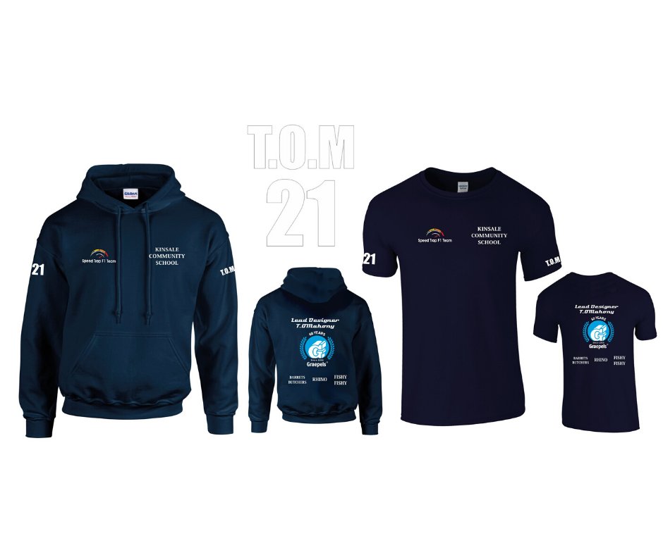 Graepels's tweet photo. The F1 hoodies are on the way! Graepels are delighted to be sponsoring @KCSspeedtrapfo1 for their upcoming regional finals. 

F1 in schools gives students an informed view about careers in engineering, Formula 1, science, marketing and technology.

#Graepels #STEM #F1 https://t.co/VgXFaCRC49