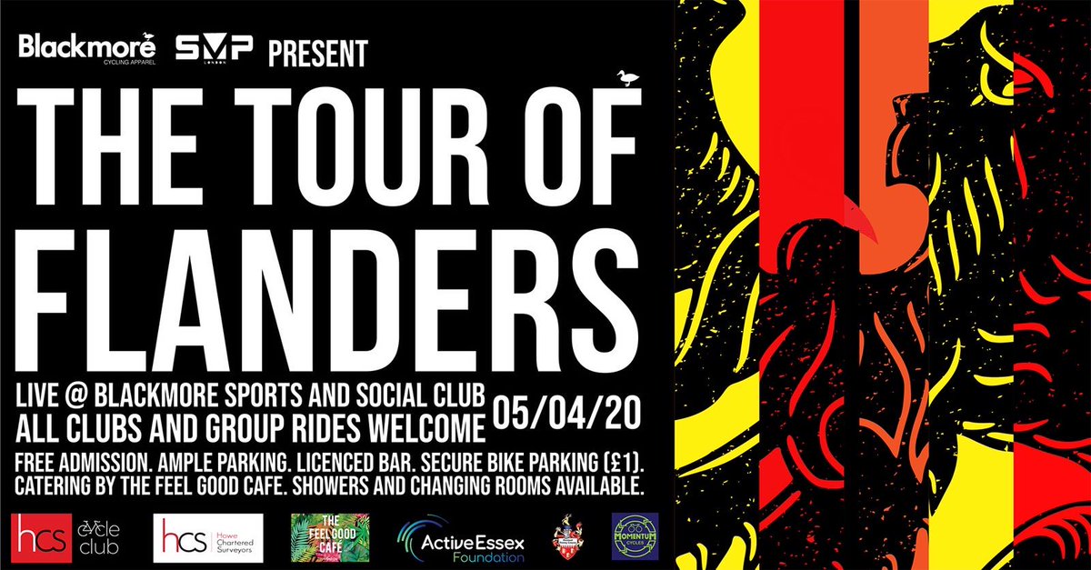 hcsurveyors's tweet photo. Less than a month until we co-host the Tour of Flanders event at @BSandSClub alongside @RideBlackmore, @thefeelgoodcafe and @BrentwoodBrewCo. We can't wait! ๐ดโโ๏ธ ๐ด ๐ดโโ๏ธ
#Cycling #CycleClub #HCSCycleClub #HCSCC https://t.co/1b7Peel92E