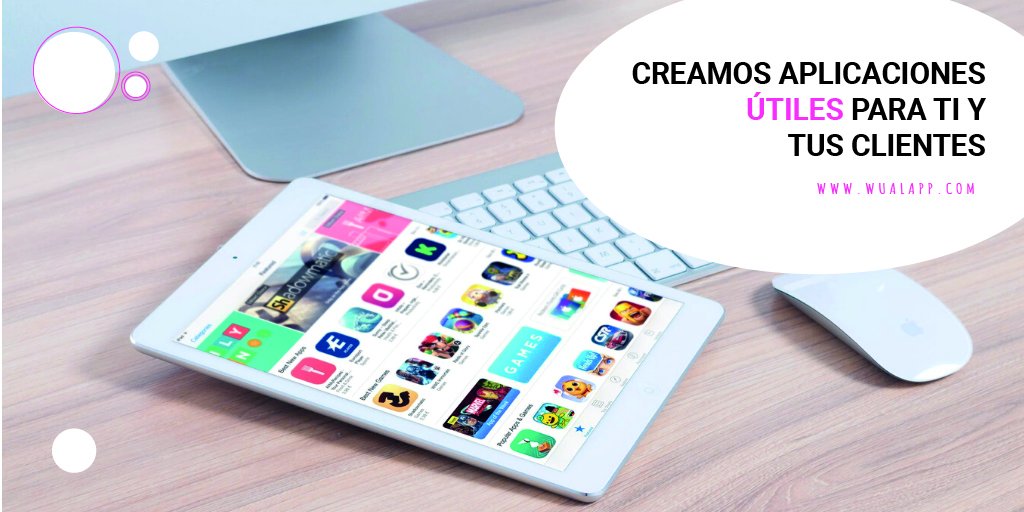 WualappMarket's tweet photo. Creamos aplicaciones útiles para que aumente la satisfacción de tus clientes y empleados.

👉 https://t.co/Z27qKUQKy7 📱

#Wualapp #Apps #DescargarApp #AppÚtil #ClienteSatisfecho https://t.co/gpoLTXQqJE