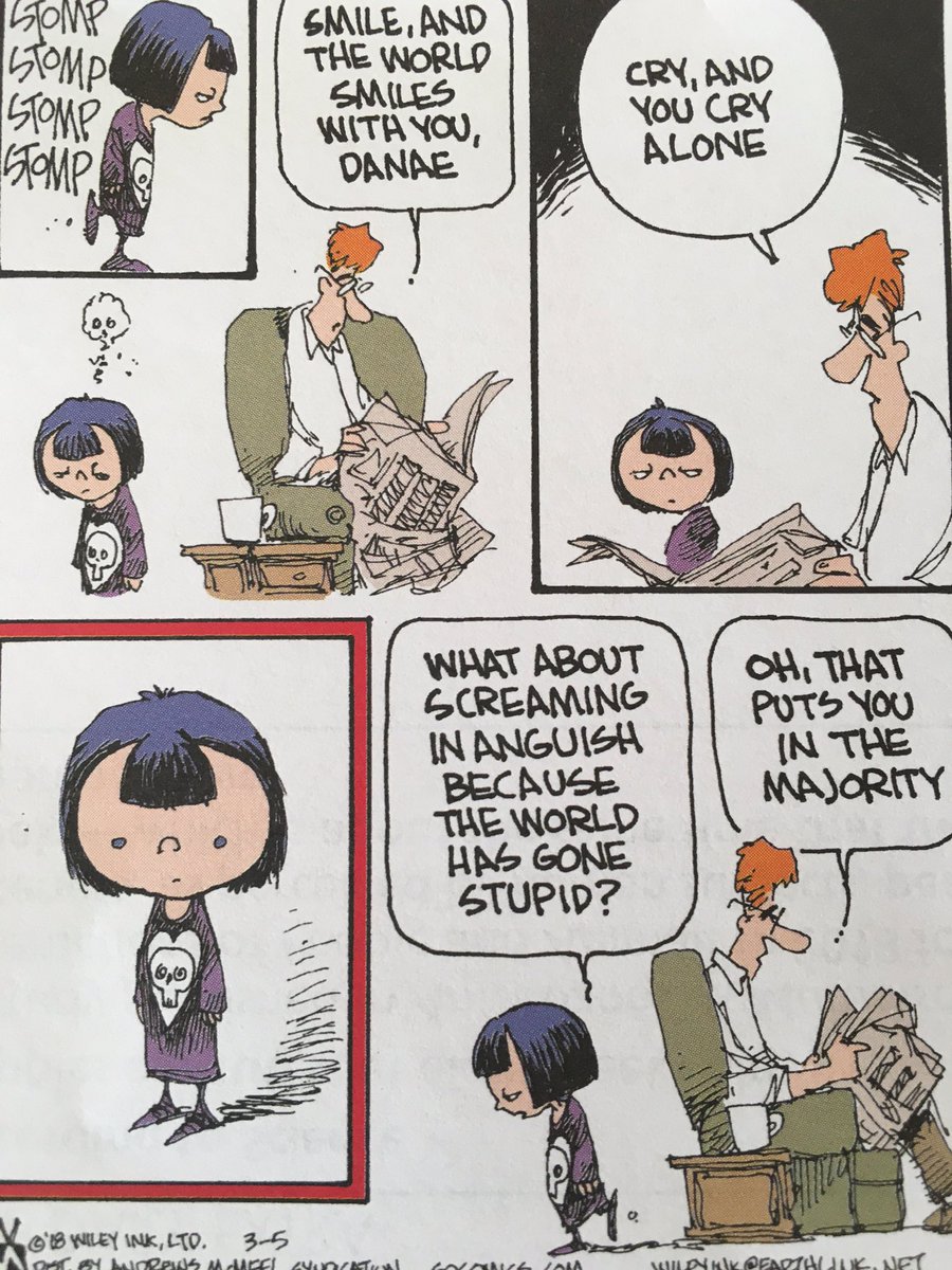 SaraMcClelland's tweet photo. Anyone else feel this on a spiritual level? #Wiley #NonSequitur #ComicTruth #CosmicTruth #TheWorldHasGoneStupid https://t.co/GVM08OfuYp