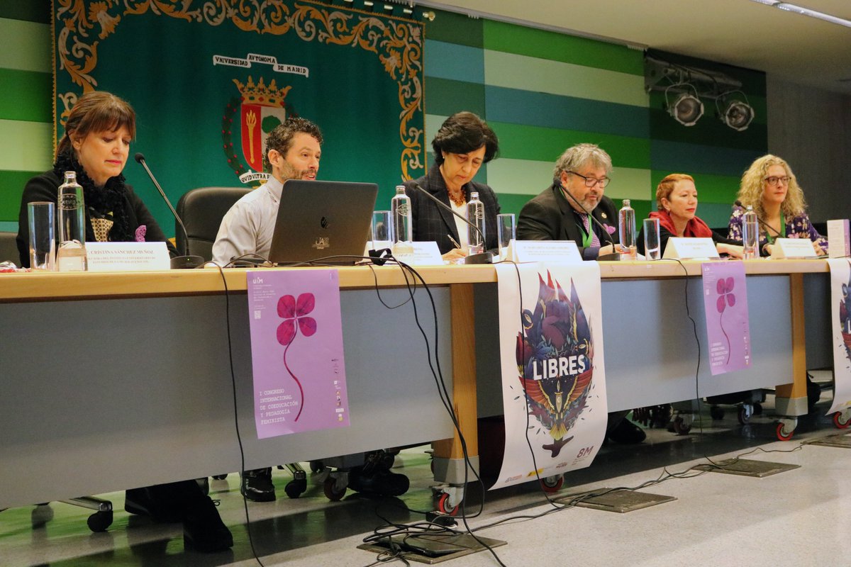 UAM_Madrid's tweet photo. La #UAM promueve el conocimiento de herramientas educativas para trabajar la igualdad de género desde ayer hasta el 11 de marzo en el I Congreso Internacional sobre Coeducación y Pedagogía Feminista. https://t.co/G9rPHi1YyK