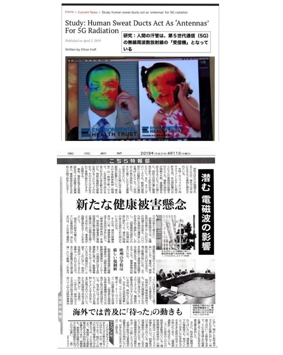 cosmos115's tweet photo. 『我々は、モルモットではない！』 5G(電磁波)の危険性
https://t.co/17nYcGj7Hz https://t.co/GaJhhlW5mB