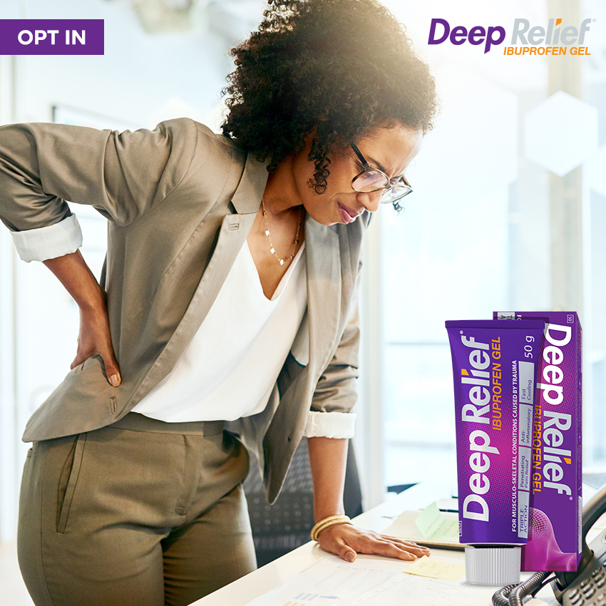 BrandAdvisorSA's tweet photo. Are you ready to put Deep Relief Ibuprofen Gel to the test?#FastPainReliefSA
IF YES, OPT-IN NOW: https://t.co/UUg7dP9dt1 https://t.co/aeCJjD0i8F