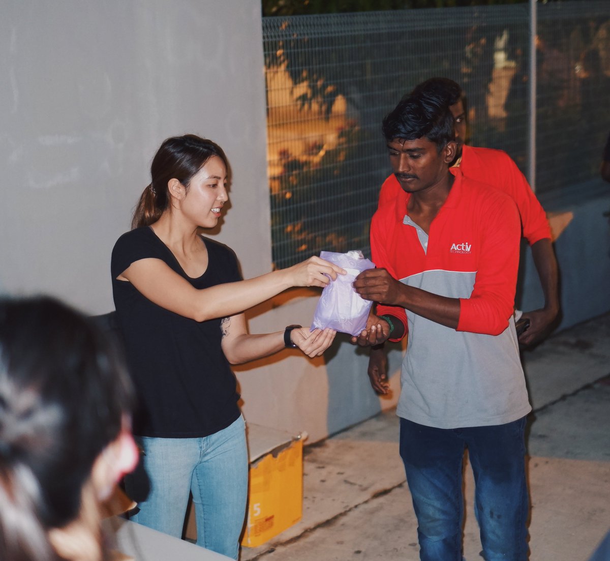 majuritysg's tweet photo. Our #SGStrong grantee, Soap Cycling Singapore joined hands with Migrant x Me and SGcareTaiseng to distribute soap to migrant workers. This was possible with the help of migrant worker volunteers and youths from @LushSingapore who reprocessed over 1,500 soap bars. #SGStrong https://t.co/3rDuNmlzhT