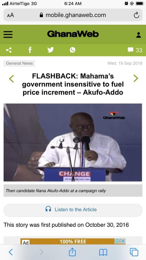 Dorsty1R's tweet photo. Good morning @NAkufoAddo
#ReduceFuelPricesNow https://t.co/Ddgkm3Qn4A