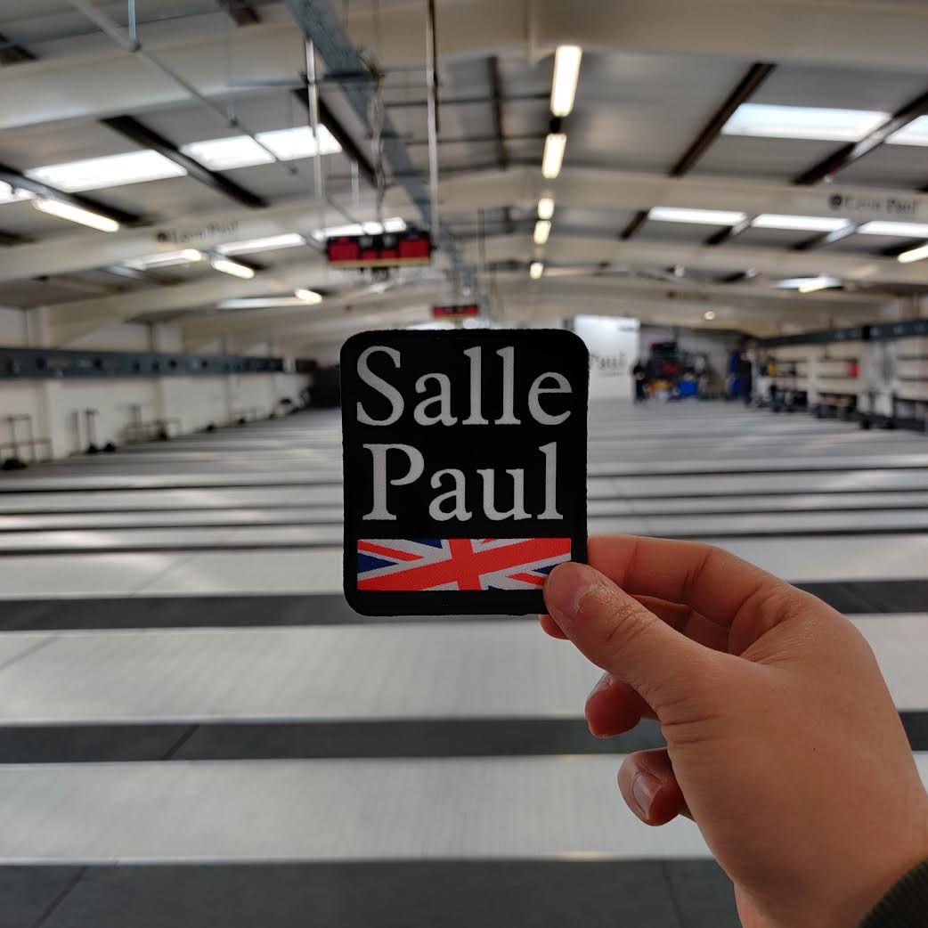 New club patches are here! Get your first one free when you fence for Salle Paul in competition! #fencing