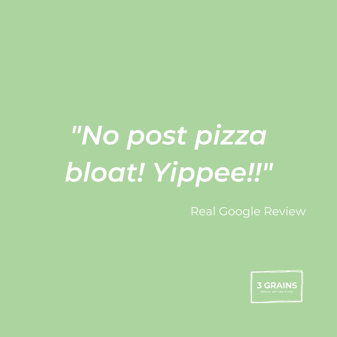 3GrainsPizza's tweet photo. Our handcrafted 3 GRAINS pizza base uses a range of whole grain flours (namely spelt, einkorn and integrale) which is then gently fermented for 72 hours before use, meaning it's easier for your body to digest! So, there you go! Another great excuse to eat our pizza! https://t.co/kfPO55Po82