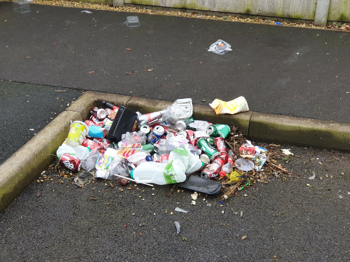 daviuss79's tweet photo. @Star_Housing fed up of cleaning this up every couple of weeks. Gully drain beneath it is blocked too! https://t.co/hf1RytvCpP