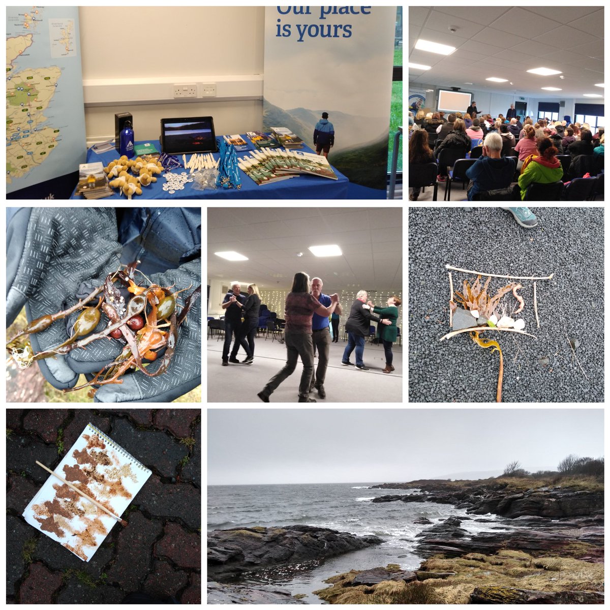 The <a href="/eaclost/">Learning Outdoors Support Team 🌍🌳🌲🪴🐚❄️🌊⛰⛺️</a> <a href="/NNOL_Scotland/">National Network for Outdoor Learning</a> training weekend on all things #outdoorlearning was brilliant. From #stem in the outdoors to #outdoorart &amp; <a href="/realdcameron/">David Cameron💜</a> reminding everyone (with the help of dancing letters) about what really matters in #education
