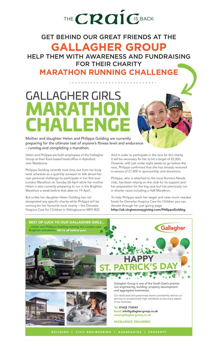 <a href="/Gallagher_Team/">Gallagher Group</a> get behind the #gallaghergirls they are fundraising and raising awareness @DemelzaHospice <a href="/BITAIntl/">British&Irish Trade</a> <a href="/CaraStationery1/">Cara Stationery</a> <a href="/ArdentTide/">Ardent Tide (CISTax)</a> @ODonovanWaste
