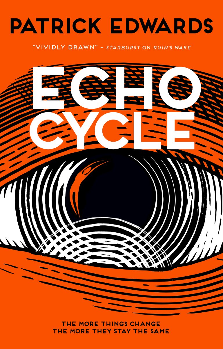 Sarah_Mather_15's tweet photo. Happy publication day to ECHO CYCLE @PaddyEdwards @TitanBooks
"There's more adrenaline in a single page of Echo Cycle than you'll find in whole chapters of other sci-fi novels." -THE TIMES https://t.co/X6iCLh2AIs