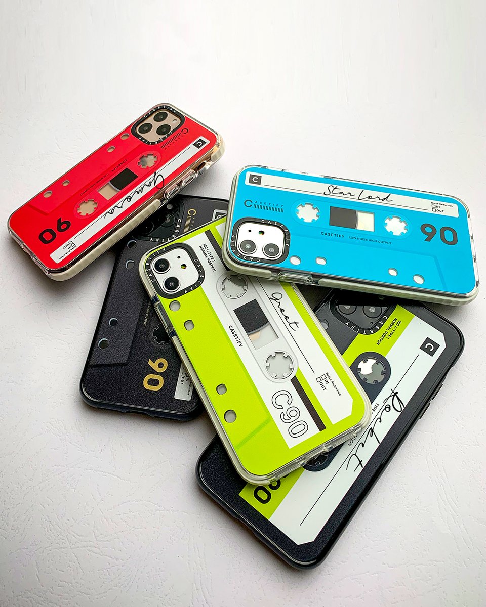カセットテープをモチーフにしたスマホケース「カセットコレクション