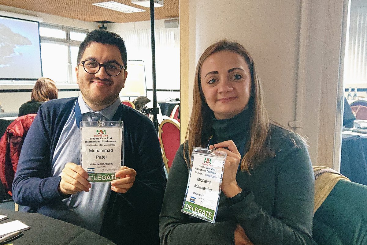 elht_audit's tweet photo. Looking forward to sharing our experiences and learning what's new with TARN @TARNaudit #TRAUMACARE2020 https://t.co/38WRODH1x3