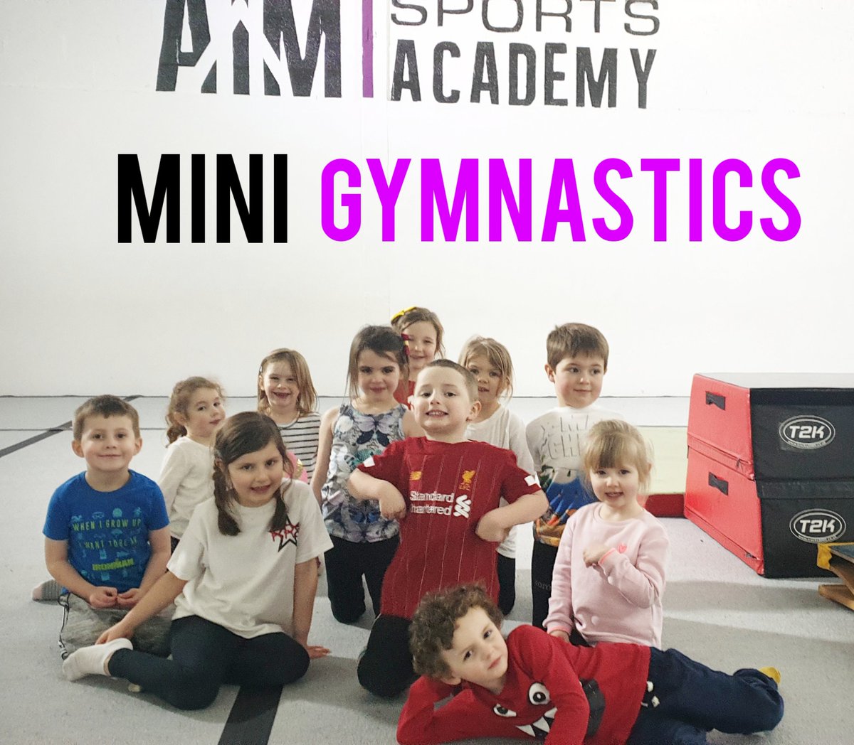Mini gymnastics posing for a pic after a great class 😁💜

#aimsportsacademy #inspiremovement  #gymnastics