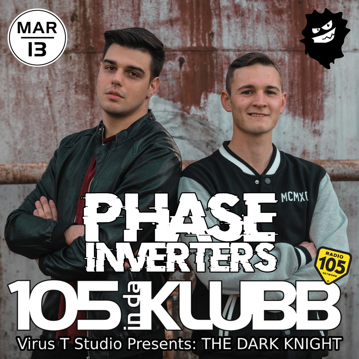 .☑️ <a href="/phaseinverters/">Phase Inverters</a> on #105INDAKLUBB!

Ogni weekend con il radioshow #MyKlubb di <a href="/andreabellidj/">Andrea Belli</a>
e con i mixati dei Top dj Italiani e Internazionali
.
➖
#WEAREINDAKLUBB
La notte dance firmata <a href="/Radio105/">Radio 105</a> 💥
.
➖
📌 <a href="/viruststudio/">Virus T Studio</a>