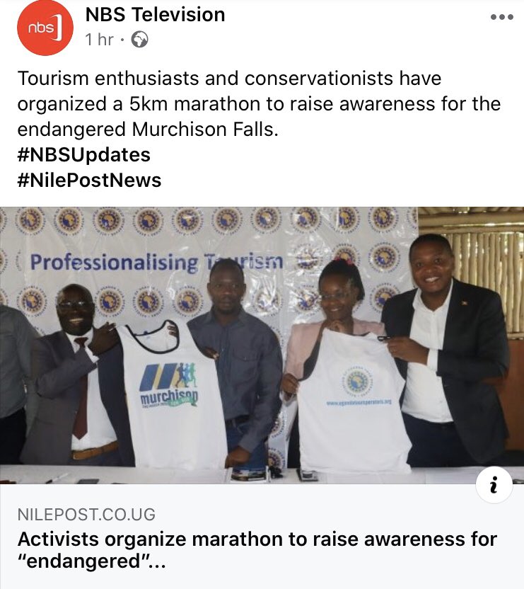 22.March.2020
#SaveMurchisonFalls