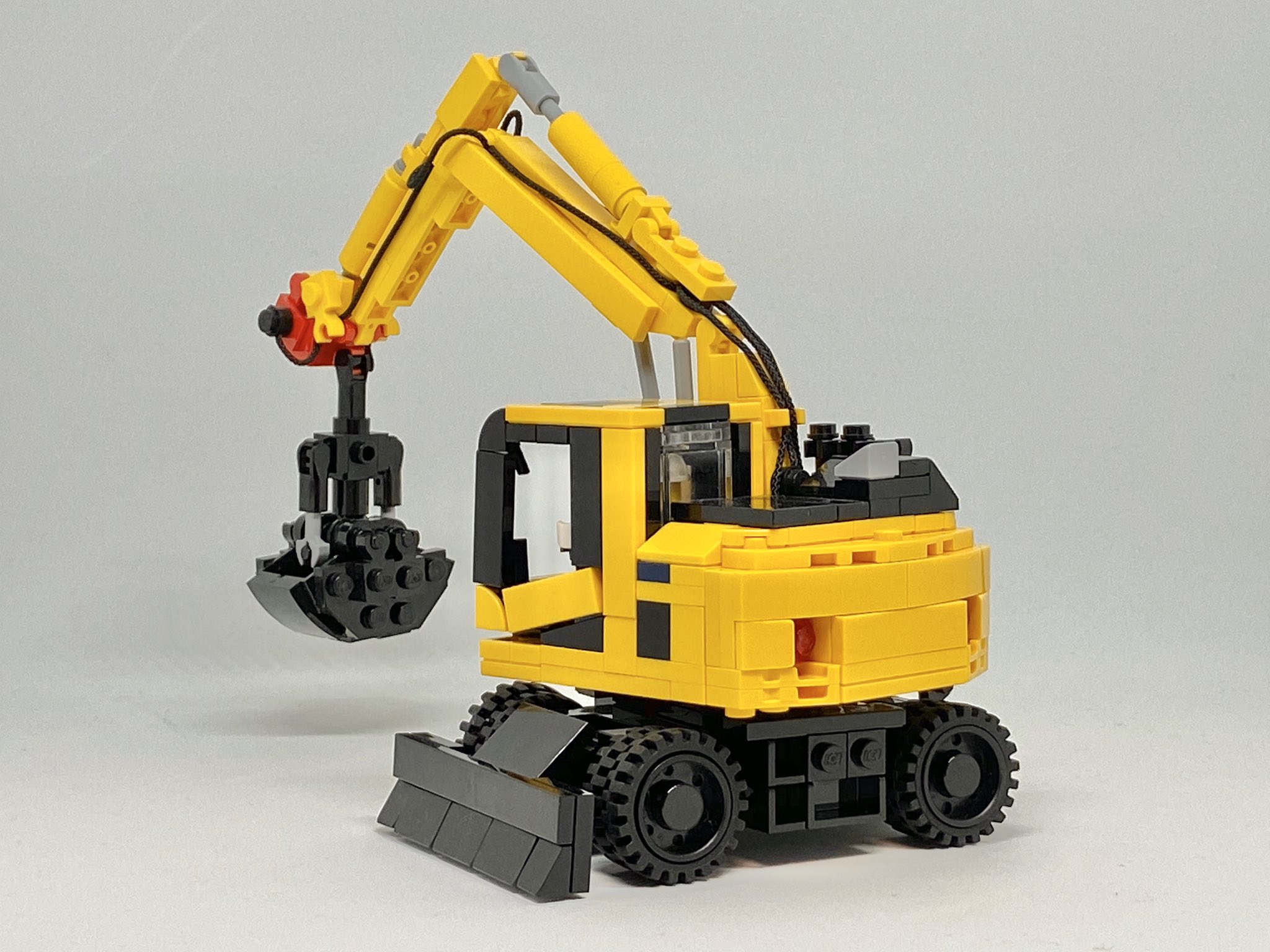 コマツ PW148 ホイール式油圧ショベル(1/50) ※箱無し KOMATSU