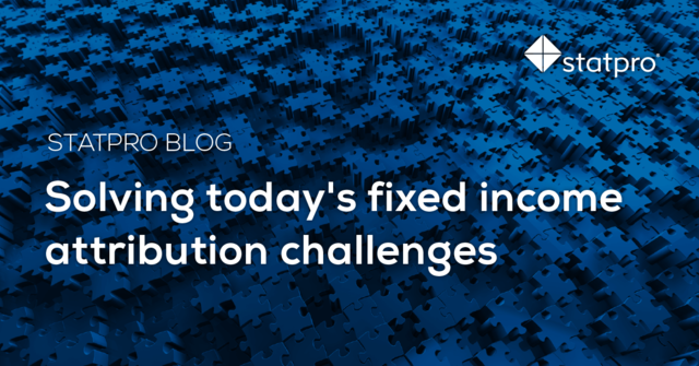 StatProGroup's tweet photo. Calculating accurate performance attribution in fixed income markets is a crucial element to success, however, many firms still struggle with generating accurate, reliable attribution data. Find out more in our blog: https://t.co/hHZt1WW16V #fixedincome https://t.co/V4DLpJtmwC