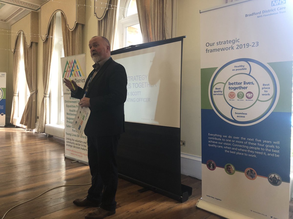 RichardHaddad10's tweet photo. VCS conversation hosted by @BDCFT with @CNet_Bradford @Bradford_ASG @aco_bradford - looking forward to exploring how we work with community colleagues to achieve the shift in care we need to support people in the community to stay happy, healthy and at home. https://t.co/j3jr7GA3Os