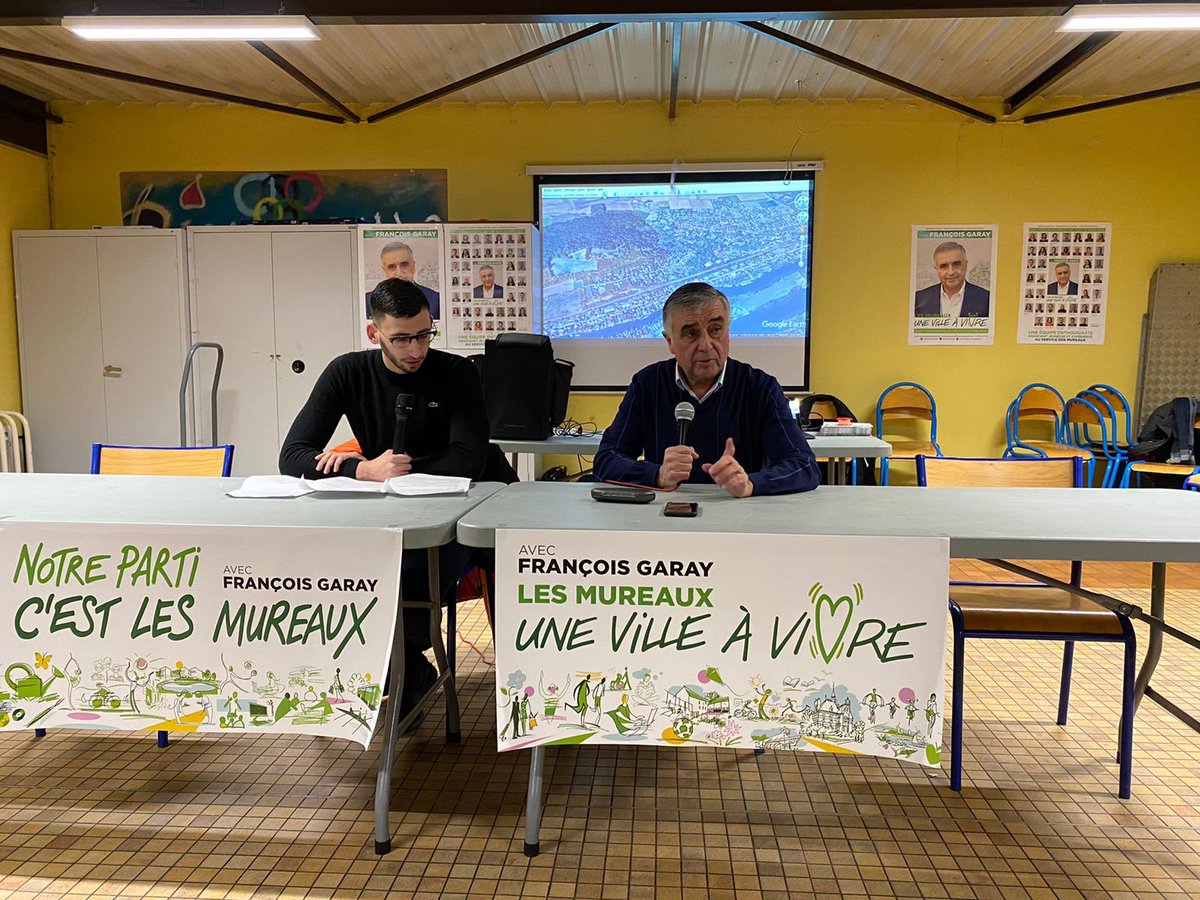 Une belle affluence pour notre réunion publique à Bècheville. Nous serons ce soir à la Vigne blanche aux ateliers du moulin à 20h30 pour poursuivre l’échange et le débat 👍🏼

#lesmureaux #lesmureaux2020 #election #electionmunicipale #election2020 #francoisgaray2020