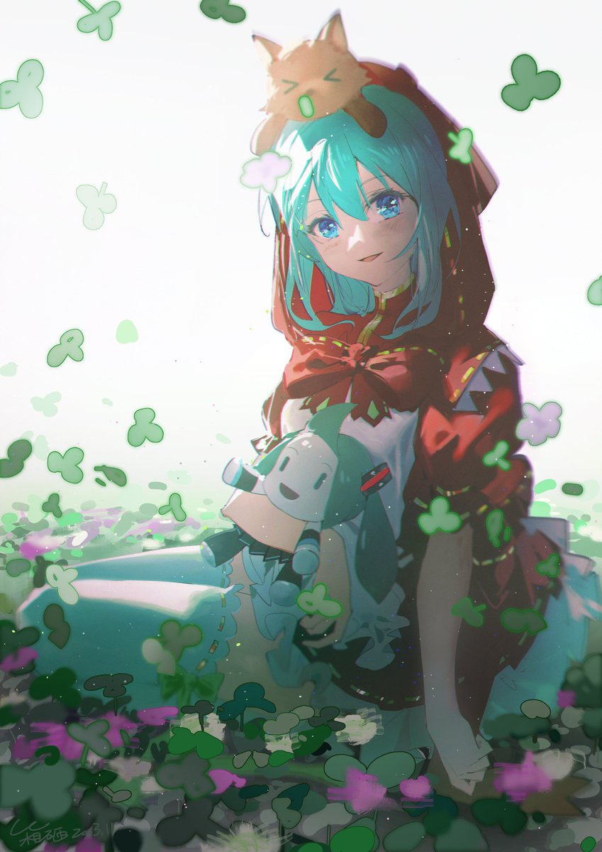 初音ミク「#初音未来 #初音ミク 」|箱砸のイラスト