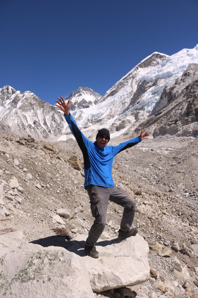 NepalRobert's tweet photo. Everest Base Camp, March 2020.. Stunning. https://t.co/Sebmho6Nt1