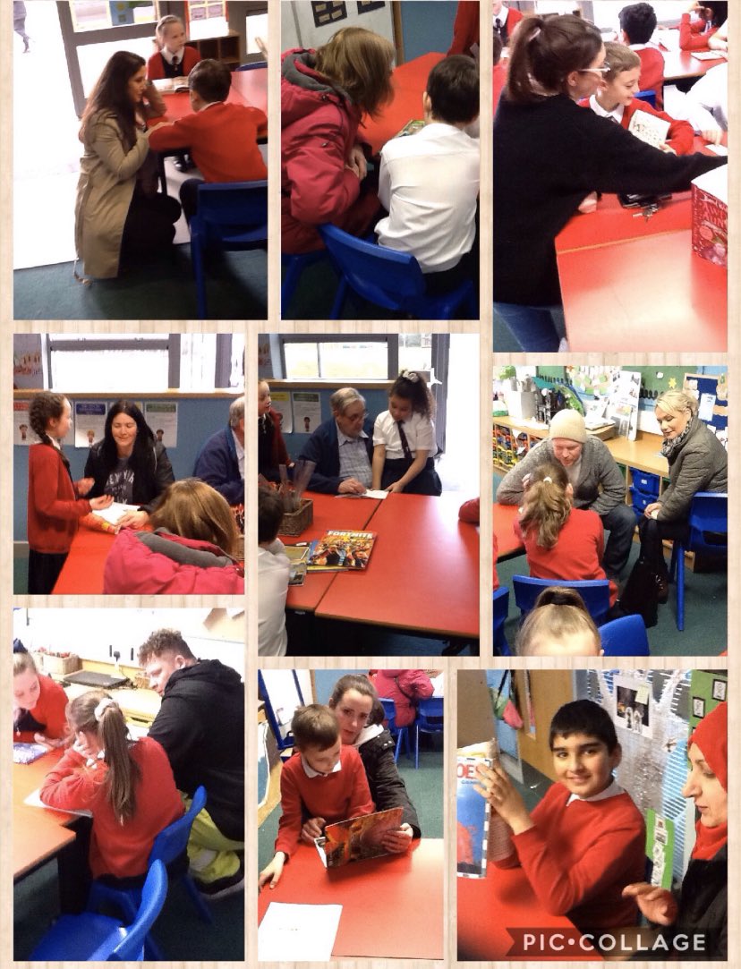 GUPSyear4's tweet photo. Thanks to all our 4CH parents and carers who came and shared our favourite books with us! @GUPSyear4 @GlanUskPS #GUPSLit https://t.co/rdeGiislp9