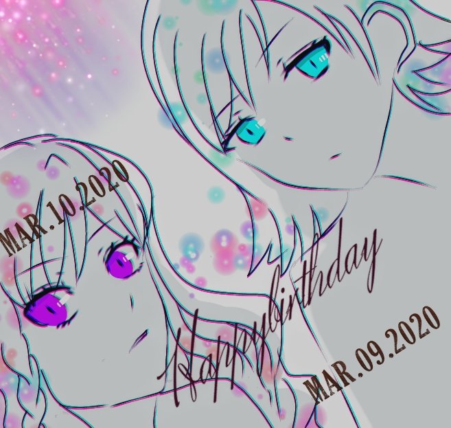 prichan_INM's tweet photo. 3月10日、9日は姉妹のつきひとひなたの誕生日です！ https://t.co/nYP9AAfbgN