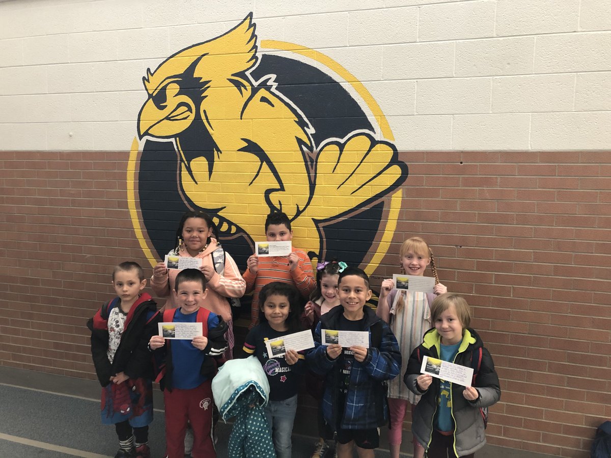 These #FitzFalcons led the way in February by practicing #AttitudeOfGratitude ! They regularly expressed their gratitude for things like friends, family, and opportunities to learn! #GROW