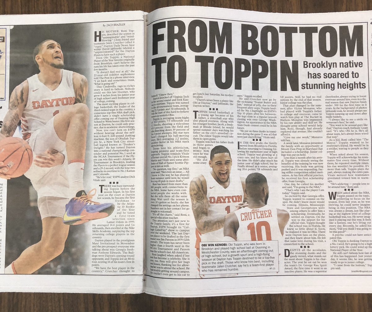 roni_toppin's tweet photo. Blessings upon blessings! NY Post today. 🙏🏽😊 https://t.co/piHLM2geiA