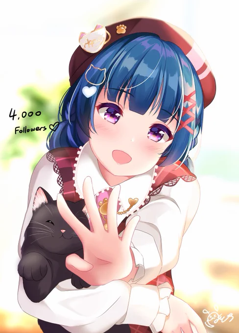 善子ちゃん黒猫好きそう?
(フォロワーさん4000人超えてましたありがとうございます???????) 